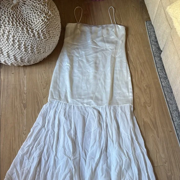 Shona Joy Moraya Dropped Waist Maxi Dress – Ivory